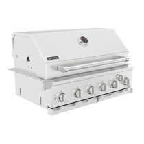 Assembled top gas grills